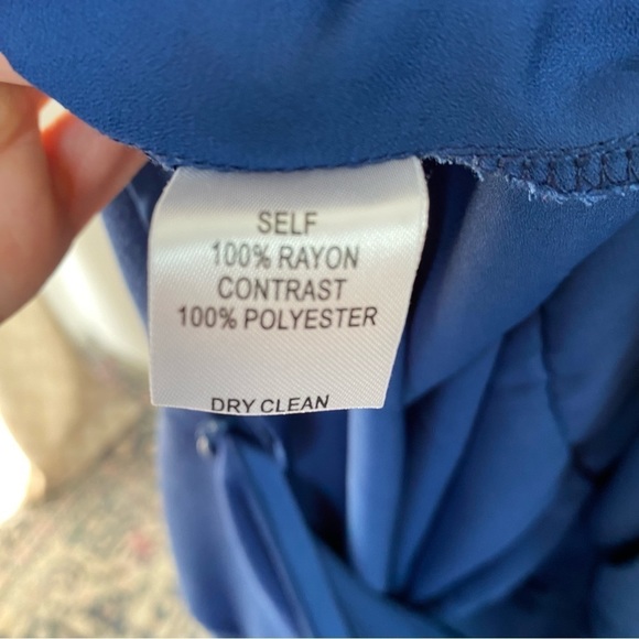 LuLu's Crossroad Cutie Navy Blue Off-the-Shoulder Mini Dress Size Medium - Picture 7 of 16